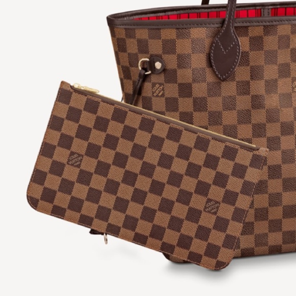 COPY - NWT Louis Vuitton Neverfull Pouchette/wris…